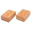 Balacoo Bamboo Block for Yoga: Yoga Training Brick, Bamboo Handstand