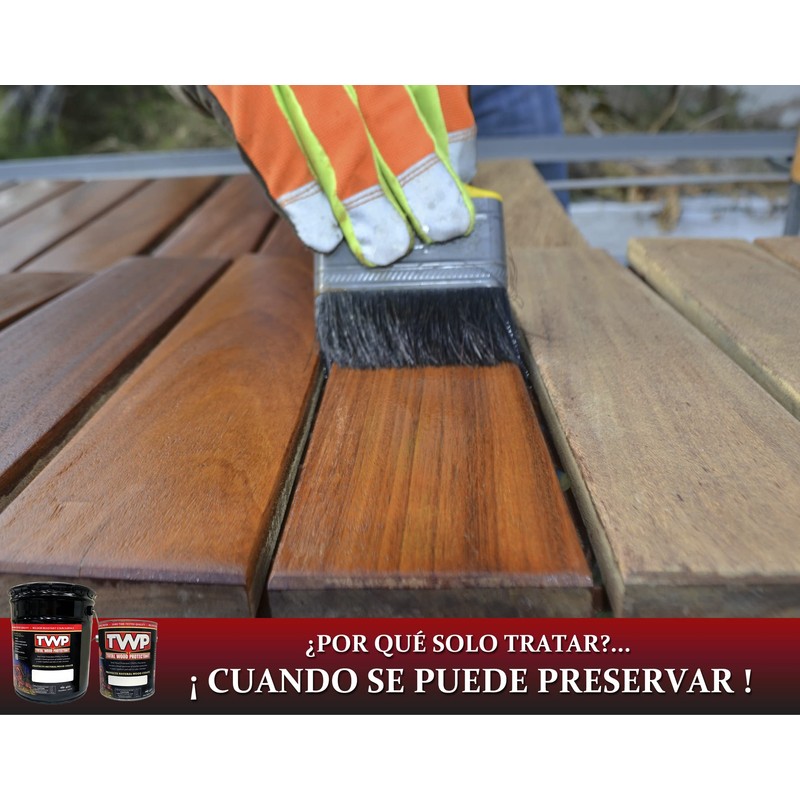 AMTECO INC TWP-116-1 Gallon Rustic Oak Extension Stain, 1 Gallon