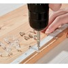 MMSD 100 Pack LED Strip Light mounting Brackets led Clips