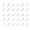 30pcs Eyelash Extension Tape Breathable Soft Portable Adhesive Lash Tape