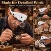  Hand-Free Magnifier for for Reading, Crafts, Detailed Work and