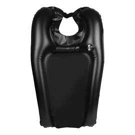 Sarini Inflatable shampoo pillow PVC portable shampoo basin head-mounted care inflatable pillow for Disabled Pregnant Elderly Injured Bedridden