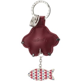 [Noah family] cat hand Key Ring J715 - red -