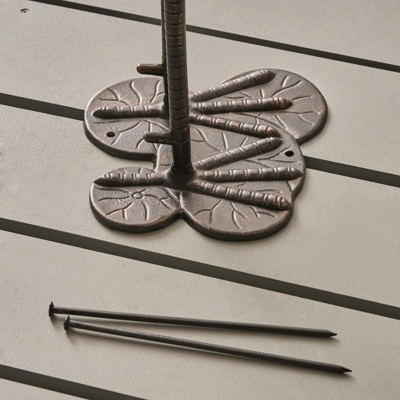 Christopher Knight Home 304570 Sunny Outdoor 39 Inch Aluminum Crane,