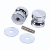 Bathroom Shower Door Handle, Aluminium Alloy Single Glass Door Knob,
