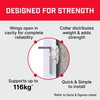 Bullfix Shelf Fixing Kit - Heavy Duty Plasterboard Fixings for