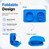DTDBBFU 2-in-1 Dog Licking Bowl with Rolling Ball & Puzzle