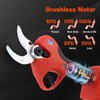 Pole Electric Pruning Shears with Portable Bag.Pole 1.6Inch Electric Pruner