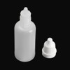 Wowlife Clear 5ml/10ml/8ml/15ml/20ml/30ml/50ml White Plastic Empty Squeezable Dropper Bottles 50
