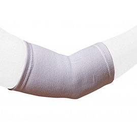 Best Sport Elastic Elbow Bandage - White