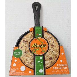 Reese's Peanut Butter Cookie Kit Cast Iron Skillet Included New in Box