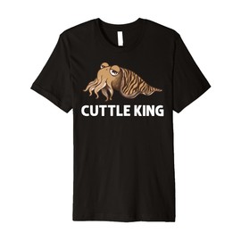 Cute Cuttlefish For Men Dad Ocean Animal Lover Fish Premium T-Shirt