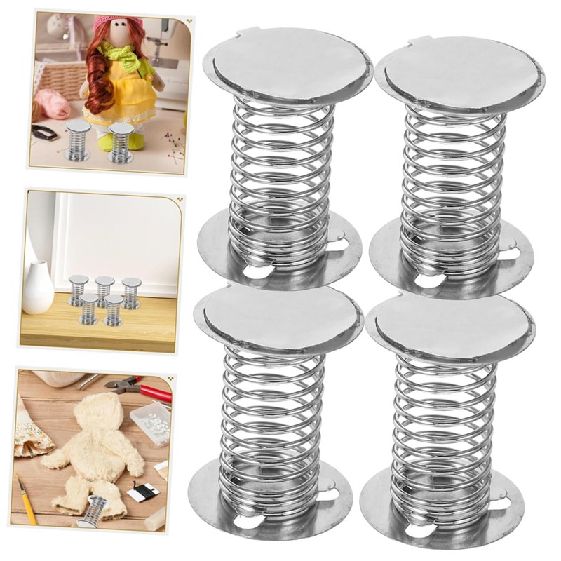 Operitacx 10pcs DIY Shaking Head Bobble Base Spring Stand for