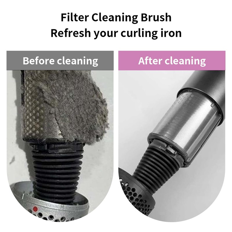 KiimSin Filter Cleaning Brush Accessories for Dyson Airwrap Styler HS01