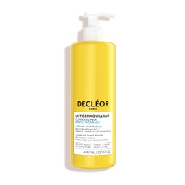 Decléor Neroli Bigarade Cleansing Milk 400 ml - Gentle Face Cleansing for All Skin Types, Hydrating Cream Cleanser with Essential Oils & Green Tea for Face Care