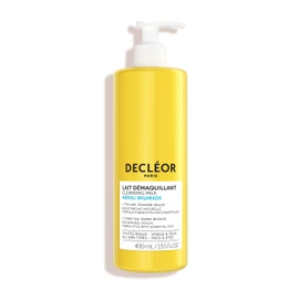 Decléor Neroli Bigarade Cleansing Milk 400 ml - Gentle Face Cleansing for All Skin Types, Hydrating Cream Cleanser with Essential Oils & Green Tea for Face Care
