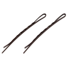 Hero Hair Pins, Brown 0.08 x 2.1 inches (2 x 53 mm), Set of 20 B117