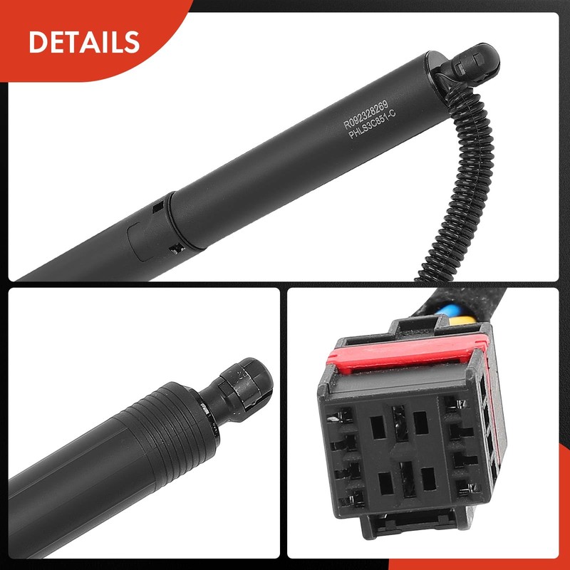 A-Premium Rear Power Lift Support Shock Strut Compatible with Volkswagen