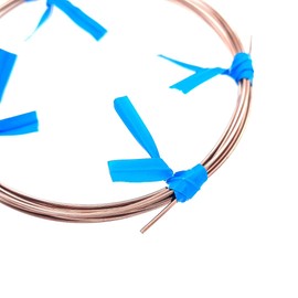 10 Feet High-Copper Wire Solder, Self-Fluxing, 18 Gauge Cadmium-Free Made in USA by CRAFT WIRE
