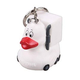 TRUCK DUCK® Keyring Figurine Trucker Duck for Truck Car Driver