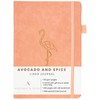 Avocado & Spice A5 Notebook Lined Travel Diary, Notepad, Journal,