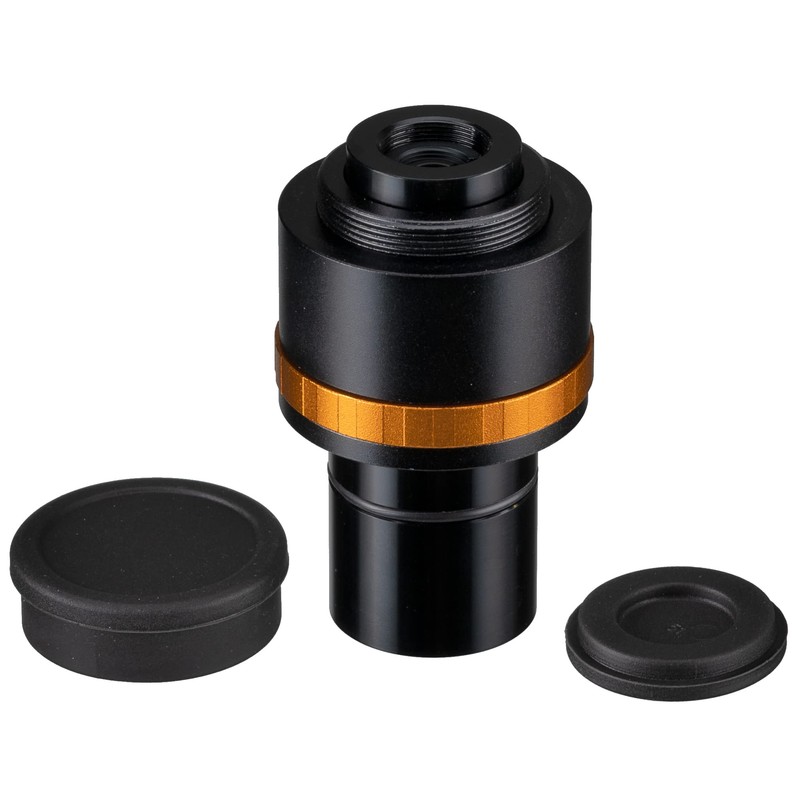 BRESSER Microscope 0.5x Variable Reduction Lense, Halogen Light Source, PE_(Polyethylene)