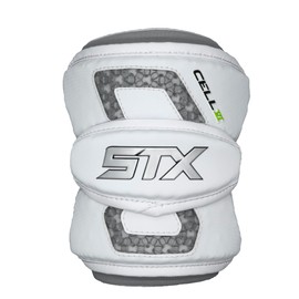 STX Cell VI™ Lacrosse Elbow Pads, Extra Large, White, Pair
