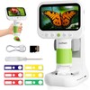 OUTACT Digital Microscope for Kids,4.3" HD Screen Portable Microscope with