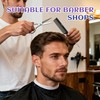 Professional Black Carbon Fiber Hair Cutting Comb，Fine Tooth Hair Barber