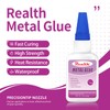 Metal Glue 30g – Clear Instant Adhesive for Bonding Steel,