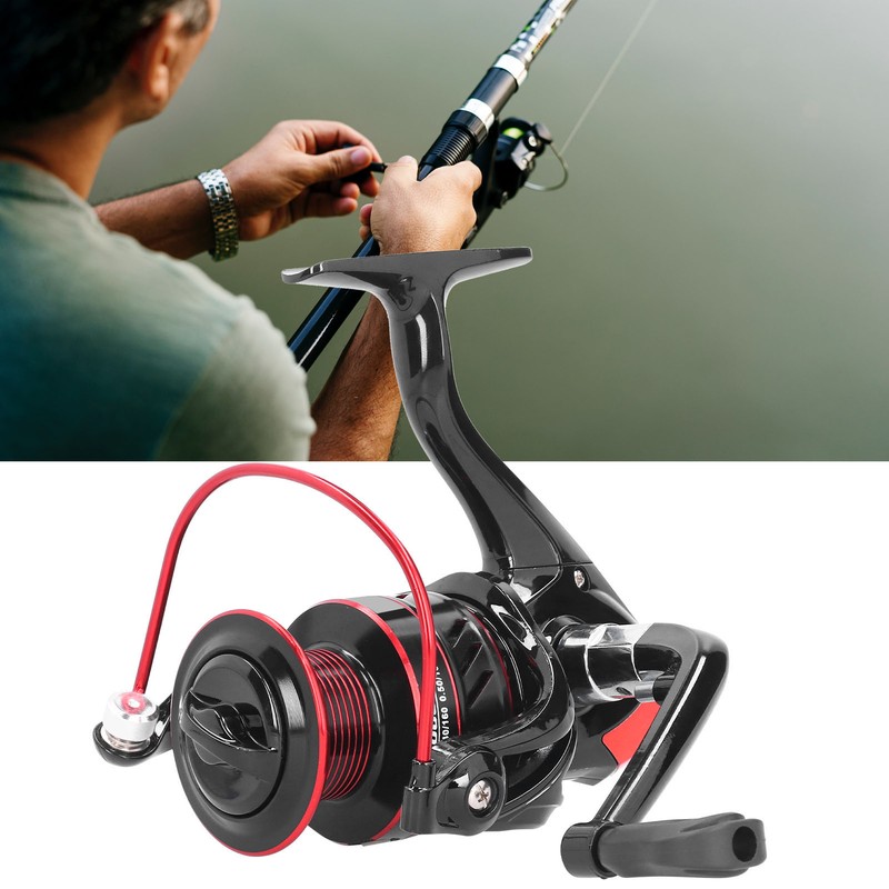 Metal Spinning Wheel Spool Sea Rod Lure Rock Fishing Long