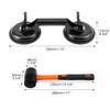 QWORK Floor Gap Fixer Tool for Laminate Floor Gap Repair