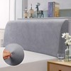 TAOCOCO Bed Headboard Covers, King Size Headboard Covers,Velvet All-inclusive Elastic