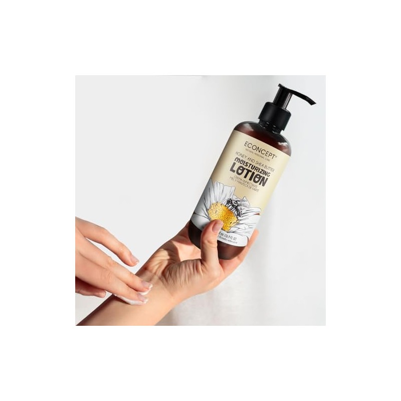 Crema Humectante ECONCEPT Miel y Manteca de Karité 500 ml