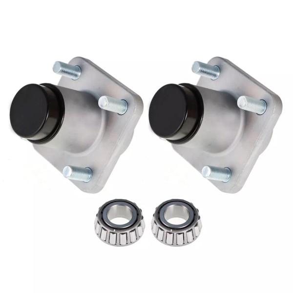 labwork 2x Front Wheel Hub Kit Bearings Seals For Club