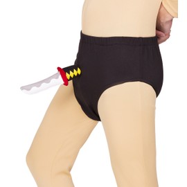 Party City Appare Japanese Pants, Variety Goods, Japanese Sword, Men's, Black