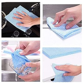 JINYUDOME Green Handi - Toallitas desechables para platos de cocina resistentes y reutilizables, 60 unidades