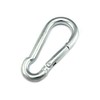 2 Karabiner 11 x 120 mm Fire Brigade Snap Hook