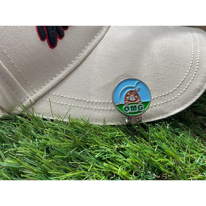 Don Flyee Golf Marker Magnet Mole Oh my God! Cute