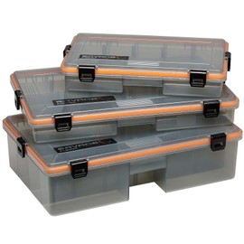 Savage Gear Waterproof bait box WP Lurebox Smoke 35.5 x 23 x 9.2 cm