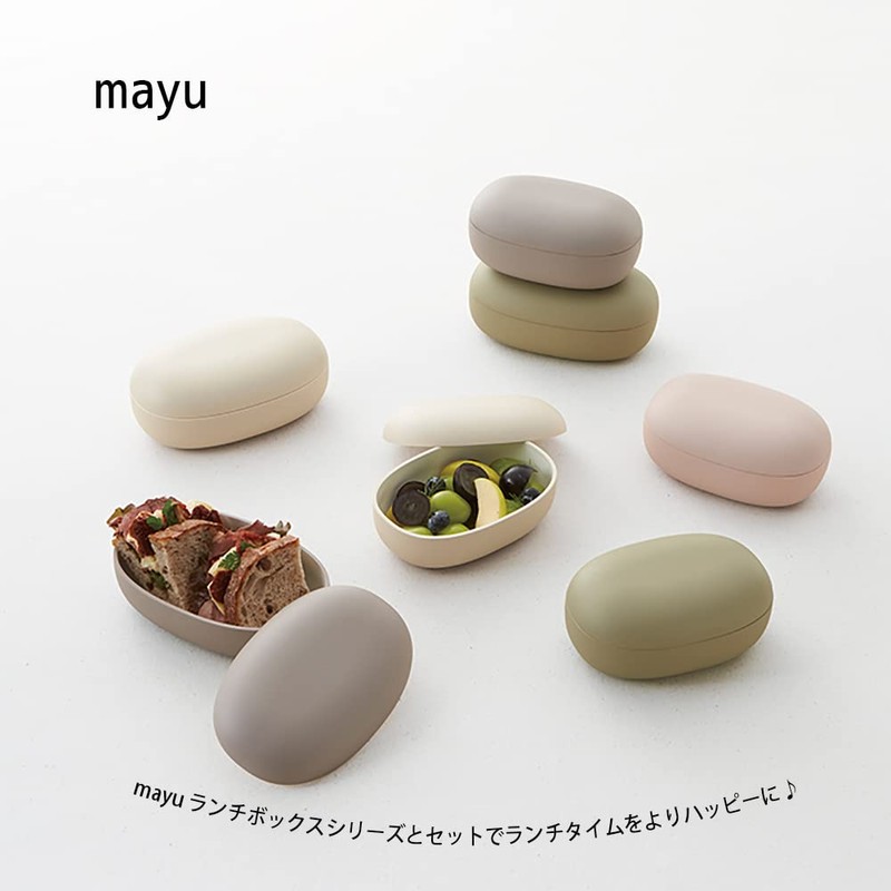 Takenaka Chopsticks Mayu Mayu Chopsticks Case Set Gray Chopsticks 18cm