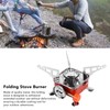 Folding Stove Burner Mini Size Quick Ignition Freely Adjust Foldable