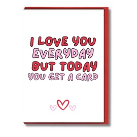 Wedding Anniversary Cards (I love you everyday)