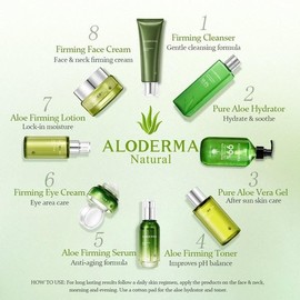Aloderma Essential Aloe Firming & Rejuvenating Set 4-Piece Set