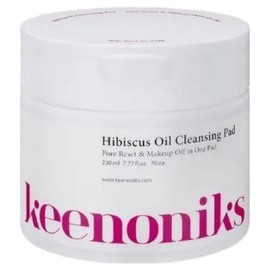 Kinonics Hibiscus Oil Cleansing Pads, 1 piece, 70 pieces / 키노닉스 히비스커스 오일 클렌징 패드, 1개, 70개입
