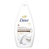 Dove Bagnodoccia Nutrimento Delicato, Idratante Dermo-Naturale, Olio di Cocco, 1/4