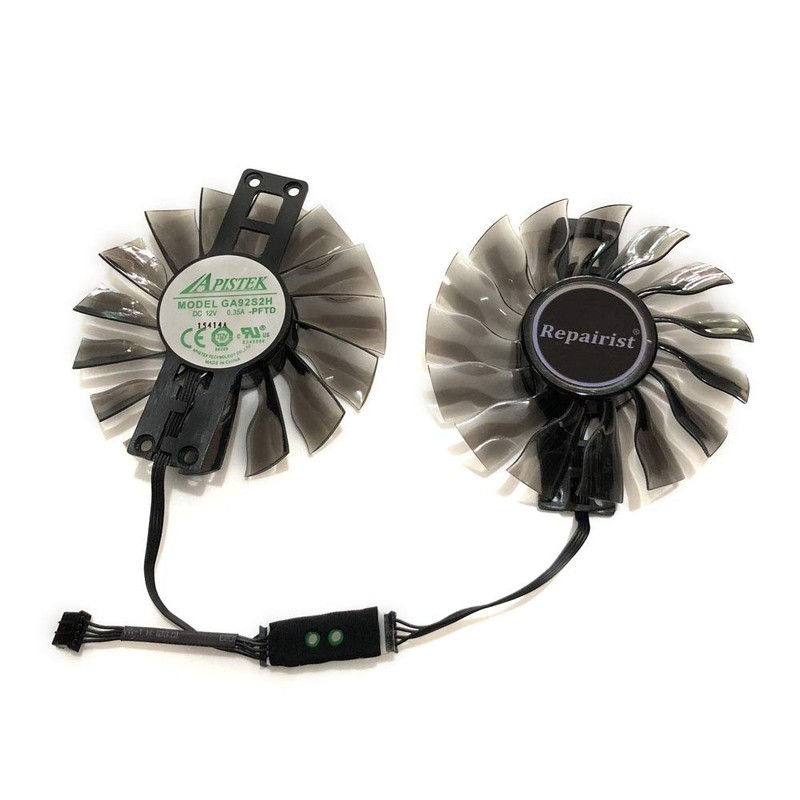 GA92S2H 85MM(90MM) 0.35AMP Palit GeForce GTX 1060 Super JetStream Maxsun