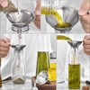 Stainless Steel Funnel, Pack of 3, Stackable Small Funnel, Kitchen