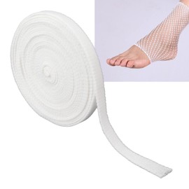Elastic Net Bandage, 32.81ft Length Elastic Net Wound Dressing Net Tubular Bandage Non Woven Fabric Breathable Wound Dressing Stretch Bandage Wrap Elastic Bandage Retainer for Extremities Thumb Toes