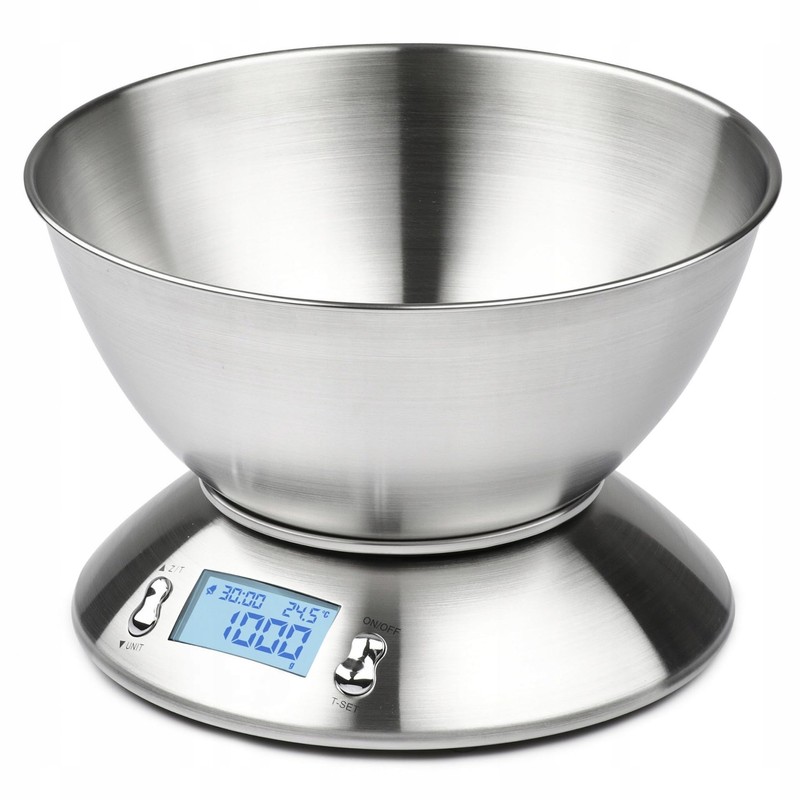 LTC LCD Kitchen Scales WG117 Precision Kitchen Scales with Bowl